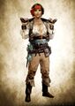 Concept art of Rhona Dinsmore