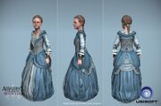 Renders of a young Jennifer