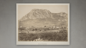 DTAG - 1870 photograph of Korinth and Akrokorinth.png