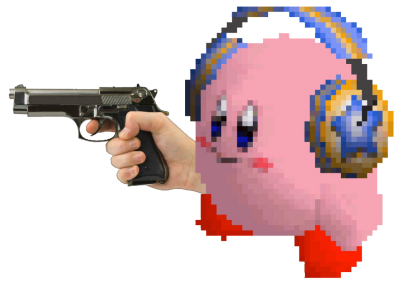 File:Kirby with a gun.png
