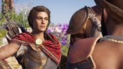 Kassandra interrogating the mutineers