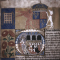 A document depicting Henry VII in the Star Chamber