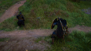 ACV Eivor fighting Beorhtsige.png