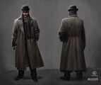 Concept art of Abberline's appearance in Jack the Ripper