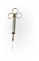 Empty Spinal Fluid Syringe