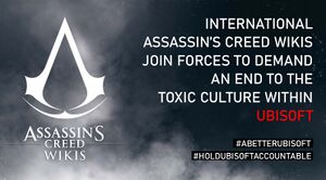 AC Wiki HoldUbisoftAccountable banner.jpg