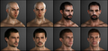 Thief NPCs face models.