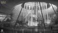 Concept art of the building's lobby