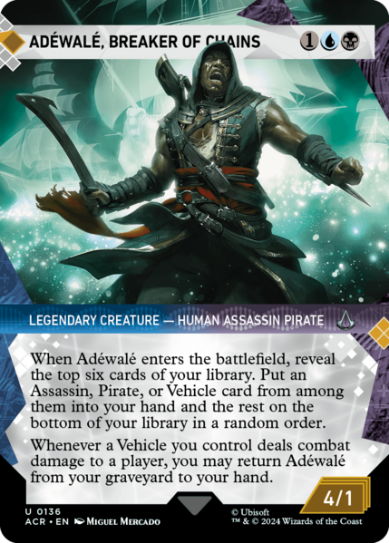 File:MTG ACR - 136 Adéwalé Breaker of Chains.png