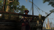 Aveline reading the letter
