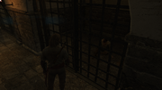 Edward finding an imprisoned Vane