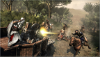 Ezio during one of the Machine Guns missions.