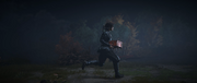 Naoe running with the box in her hand