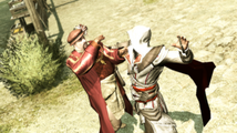 Ezio assassinates Bernardo Baroncelli.