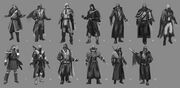 Early winter-themed designs for Ratonhnhaké:ton