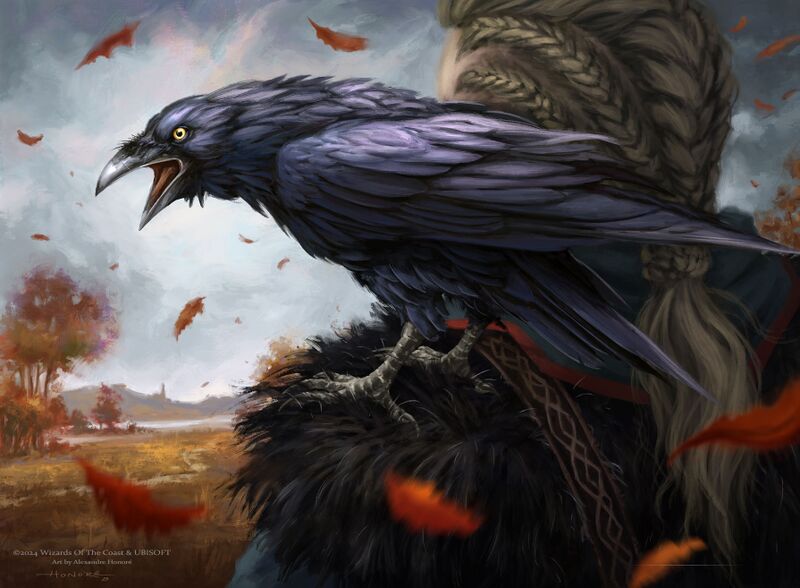 File:MTG ACR - Keen-Eyed Raven full art.jpg