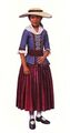Concept art of a young Aveline