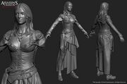 3D model of Anne