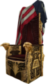 Model of King Washington's throne