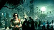 Initiates art of Cristina in Venice