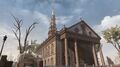 St. Paul's Chapel as it appears in Assassin's Creed III.