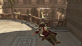 Altaïr striking at Abu'l