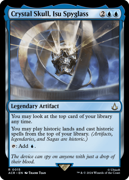 File:MTG ACR - 015 Crystal Skull Isu Spyglass.png