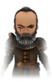 Domingo's avatar in Rebellion's character menu