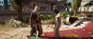 ACO Blue Hooligans - Bayek Speaking To Selene.png