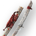 Carved Bone Katana