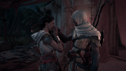 Aya and Bayek reunited once again.