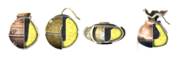 Various cherry bombs