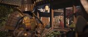 Nobutsuna bids Yasuke farewell