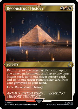 MTG ACR - 245 Reconstruct History.png