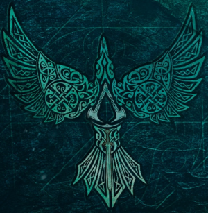 Assassin's Creed Valhalla bird emblem.png