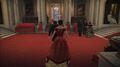 Evie follows Jacob into the outdoor ballroom