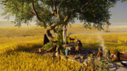 Bayek at the spring