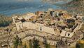 A full view of the fort