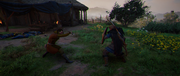 Beoswith fighting Eivor