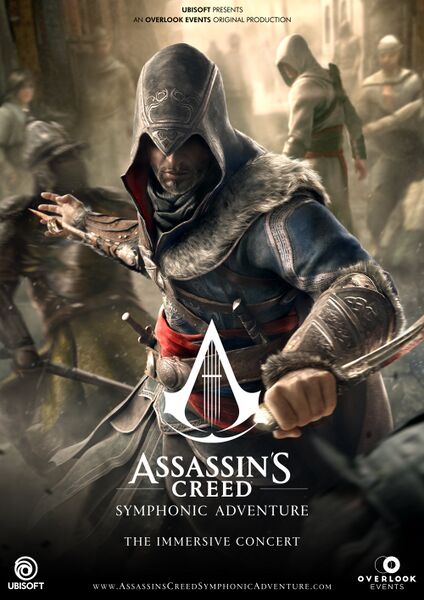 File:AC Symphonic Adventure Ezio Auditore Revelations Poster.jpg