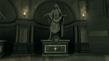 Leonius' statue.