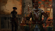 Agaté telling Aveline about the smugglers