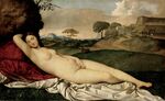 Sleeping Venus, by Giorgione.