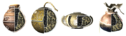 Various datura bombs