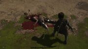 Jiro killed by Naoe