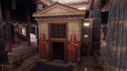 The anaktoron within the temple
