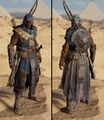 Bayek in Egyptian Irtyu outfit