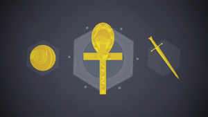 AC Unity Ankh with other Pieces of Eden.png