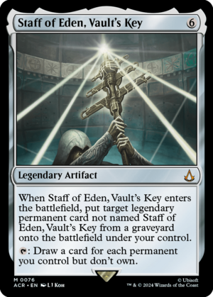 MTG ACR - 076 Staff of Eden Vault's Key.png