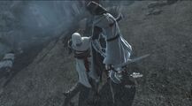 Robert is defeated by Altaïr.